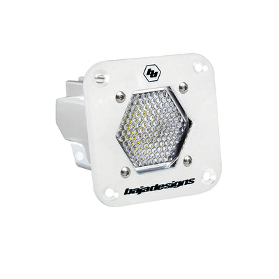 S1 Flush Mount Work/Scene LED Light Pod <br> Length 2.1in X Depth 2.1in X Height 2.1in