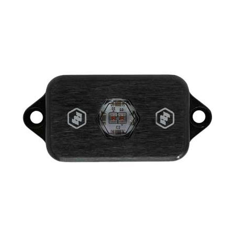 LED Rock Light <br> Length 2.7in X Depth 0.45 in X Height 1.2 in