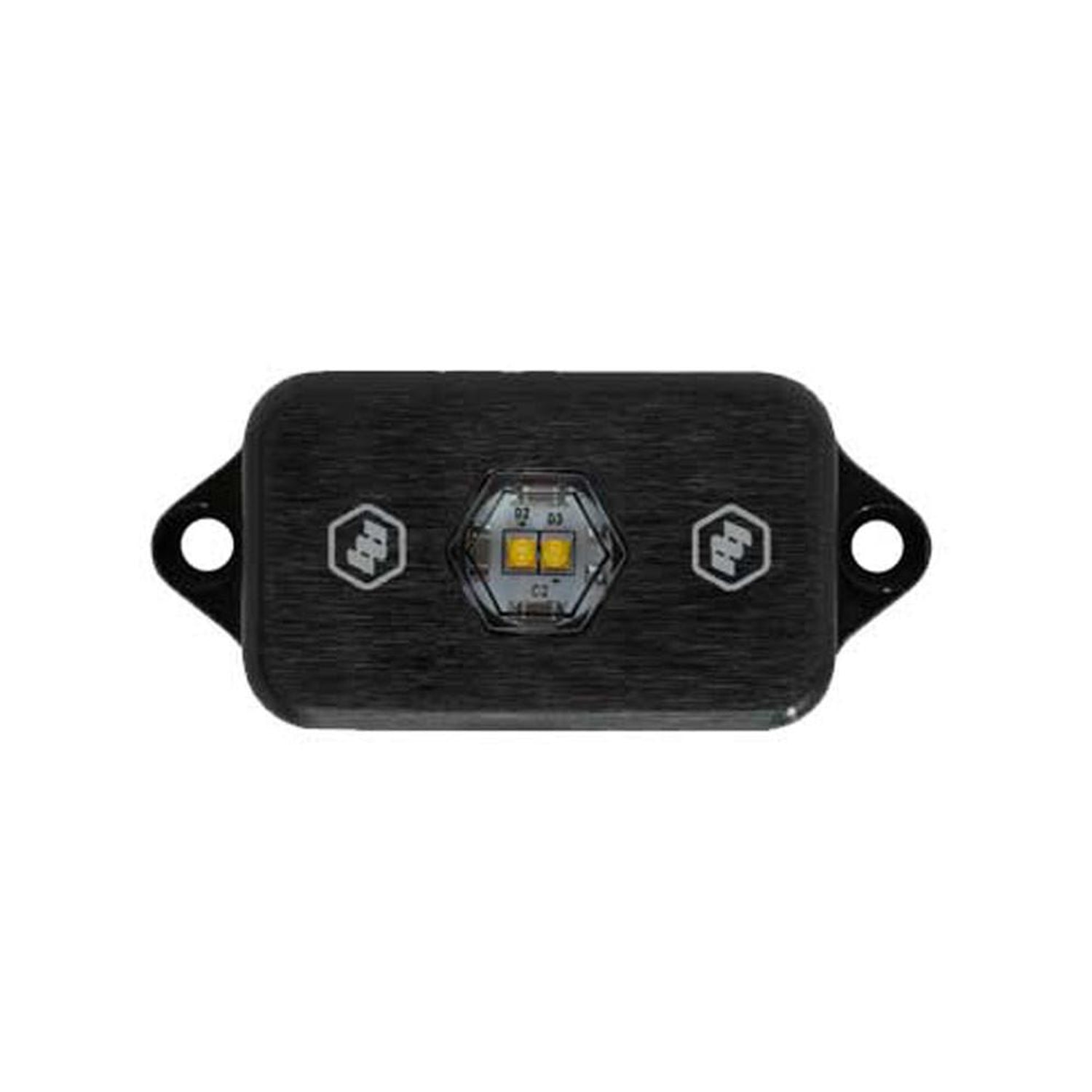 LED Rock Light <br> Length 2.7in X Depth 0.45 in X Height 1.2 in