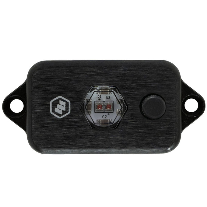 LED Dome Light with Switch <br> Length 2.7in X Depth 0.45in X Height 1.2in