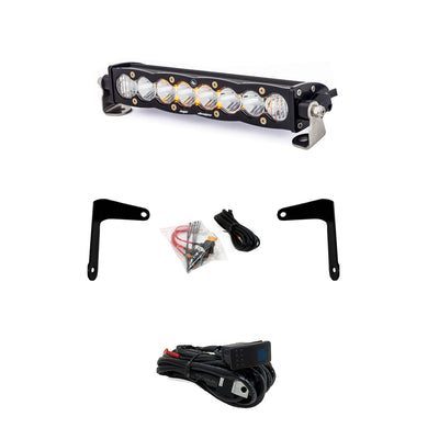 S8 10 Inch Shock Mount Light Bar Kit <br> 17-24 Can-Am Maverick X3 Turbo, Turbo R / RR