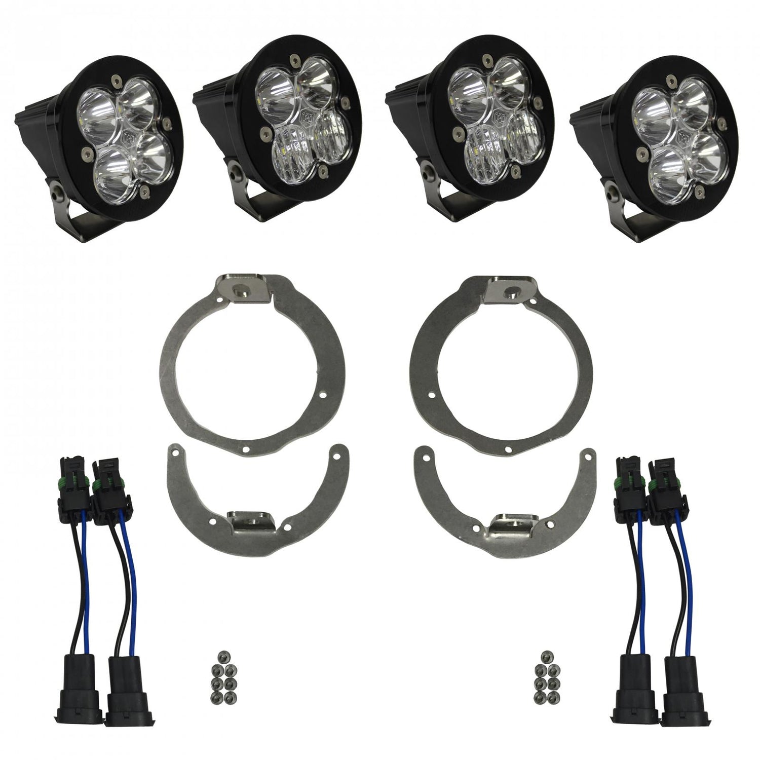 Squadron-R Sport Headlight Kit <br> 11-16 Can-Am Renegade / Maverick 1000R models