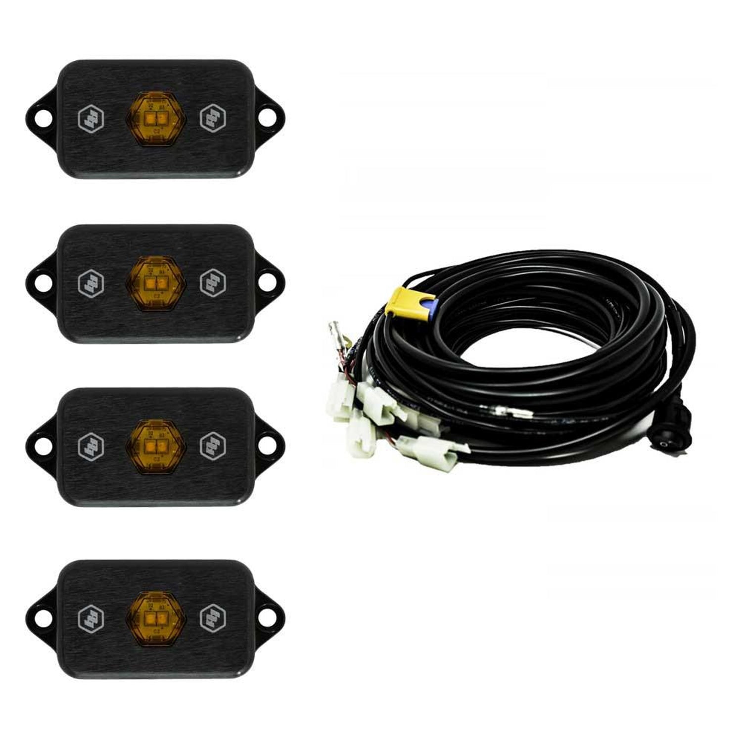 LED Rock Light Kit <br> 99-23 HEMI,Cummins, Power Stroke, Duramax, V6, Rotax
