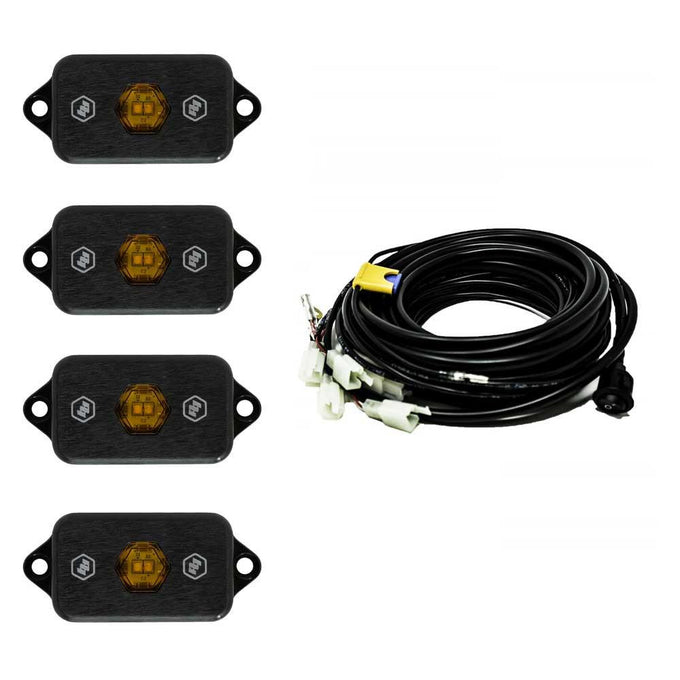 LED Rock Light Kit <br> 99-23 HEMI,Cummins, Power Stroke, Duramax, V6, Rotax