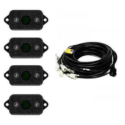 LED Rock Light Kit <br> 99-23 HEMI,Cummins, Power Stroke, Duramax, V6, Rotax
