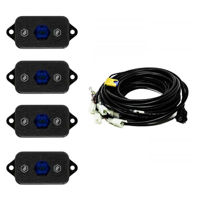 LED Rock Light Kit <br> 99-23 HEMI,Cummins, Power Stroke, Duramax, V6, Rotax