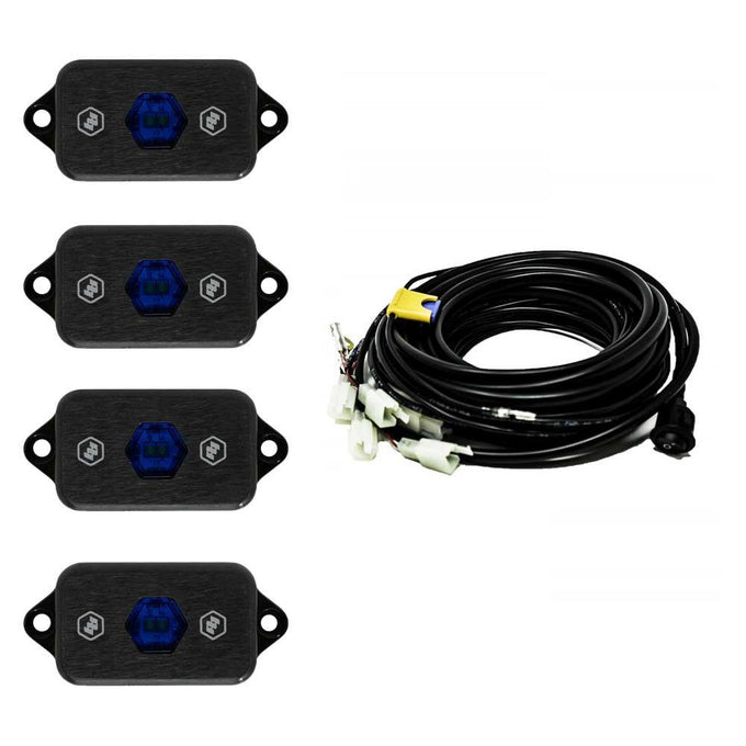 LED Rock Light Kit <br> 99-23 HEMI,Cummins, Power Stroke, Duramax, V6, Rotax