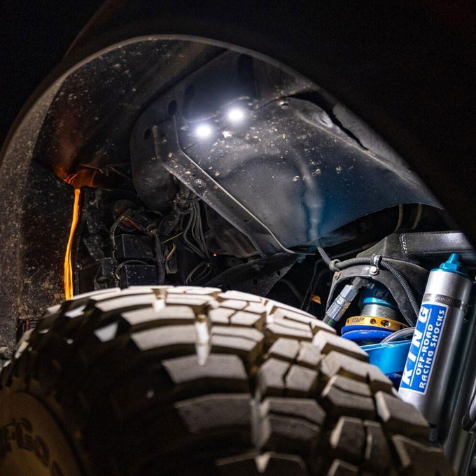 LED Rock Light Kit <br> 99-23 HEMI,Cummins, Power Stroke, Duramax, V6, Rotax