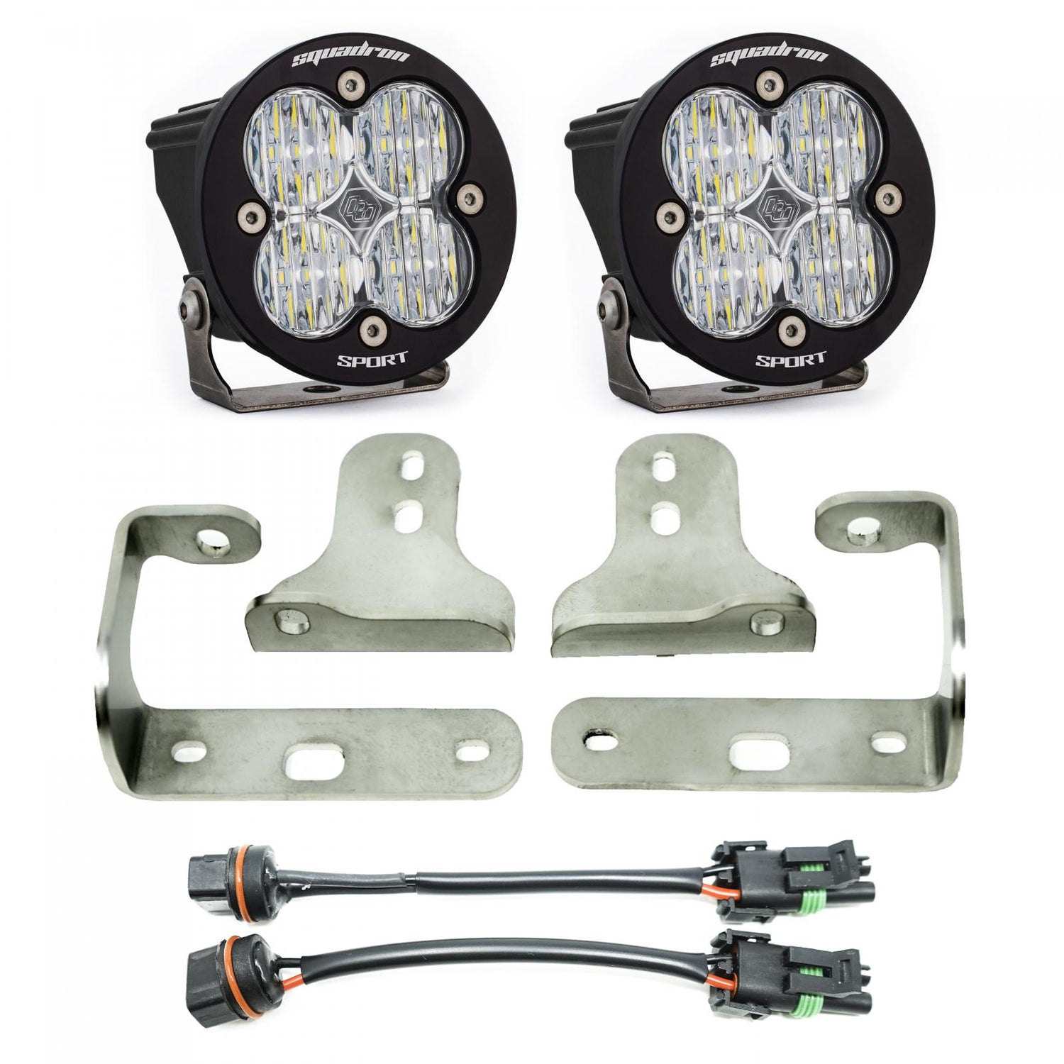 Squadron-R Sport Fog Pocket Light Kit <br> 18-25 Jeep Wrangler / Gladiator
