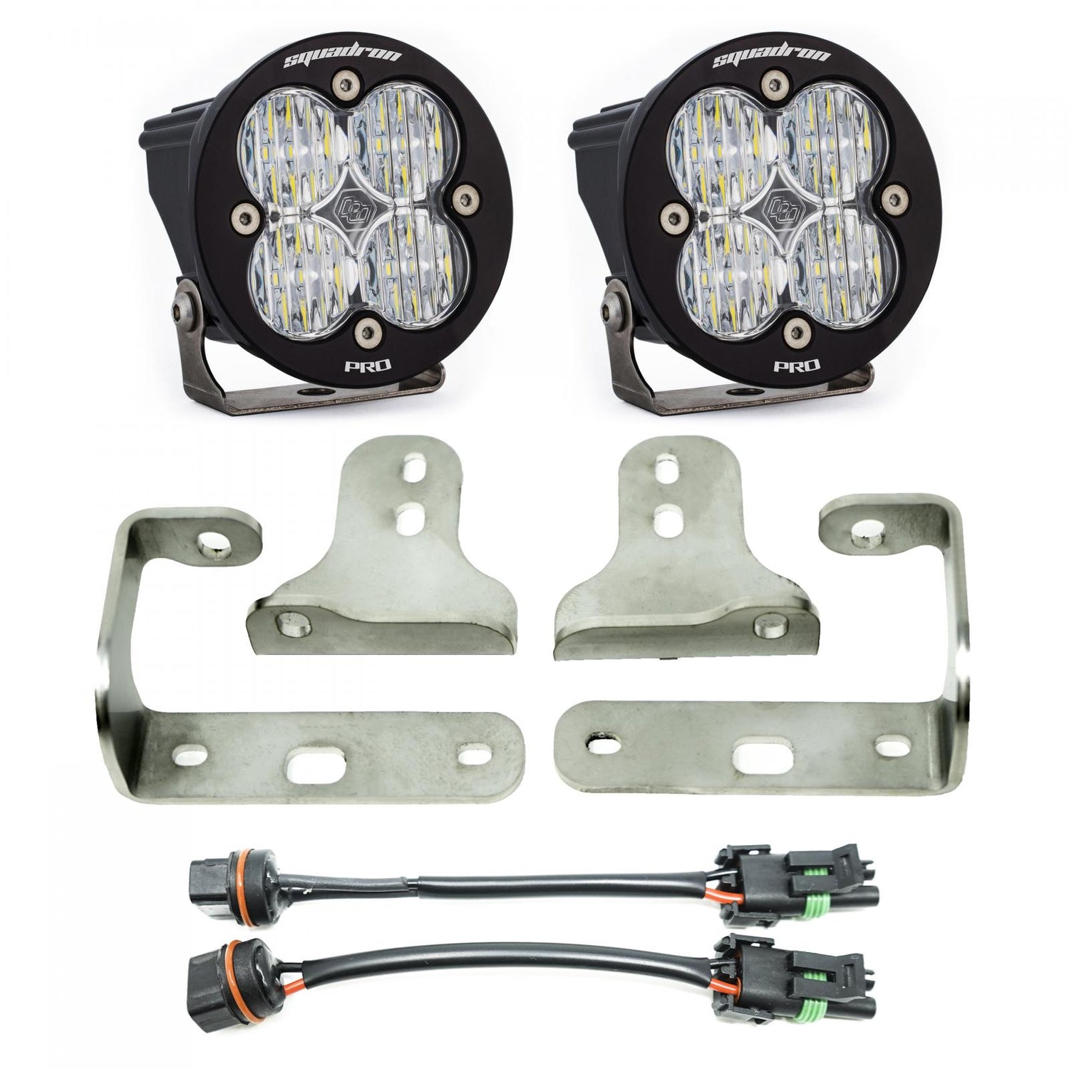 Squadron-R Pro Fog Pocket Light Kit <br> 18-25 Jeep Wrangler / Gladiator