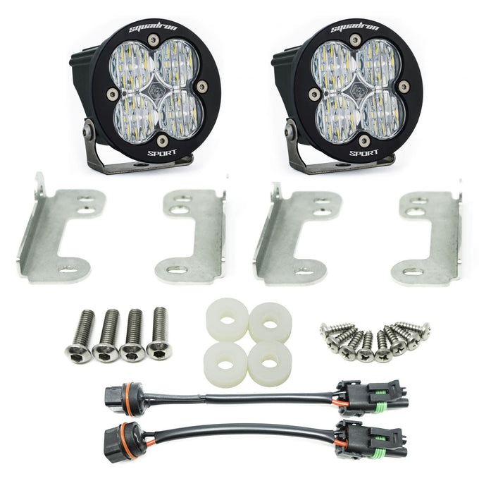 Squadron-R Sport Fog Pocket Light Kit <br> 18-25 Jeep Wrangler / Gladiator