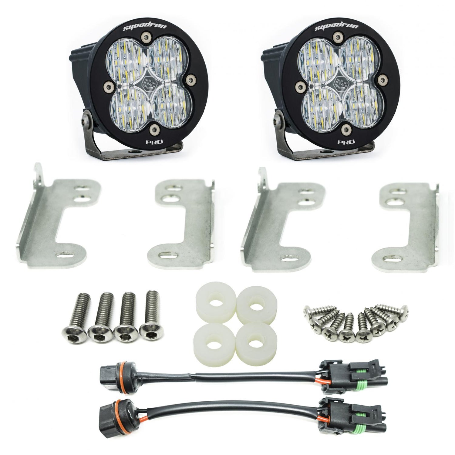 Squadron-R Pro Fog Pocket Light Kit <br> 18-25 Jeep Wrangler / Gladiator