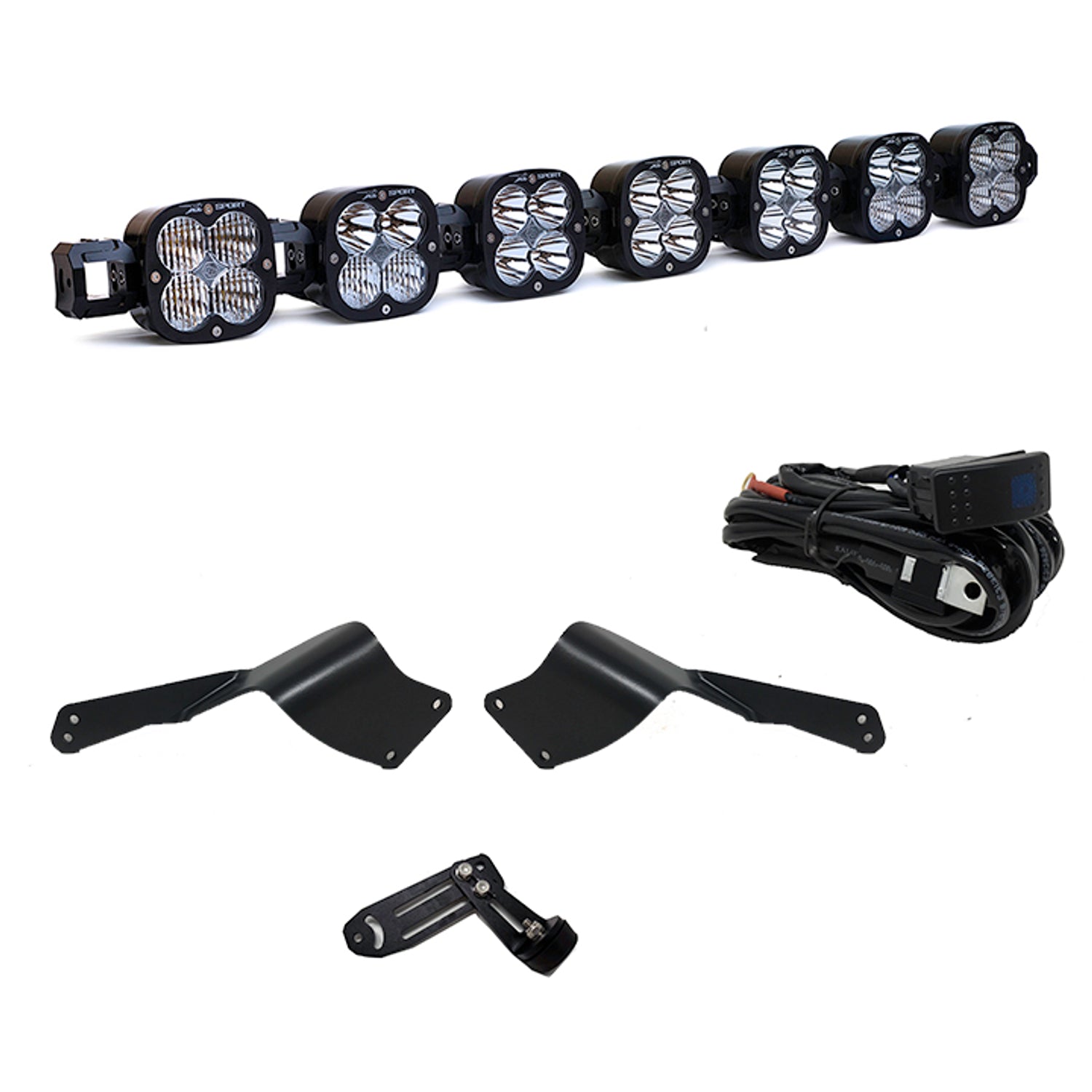 XL Linkable Roof Mount Light Kit <br> 17-24 Can-Am Maverick X3 Turbo, Turbo R / RR