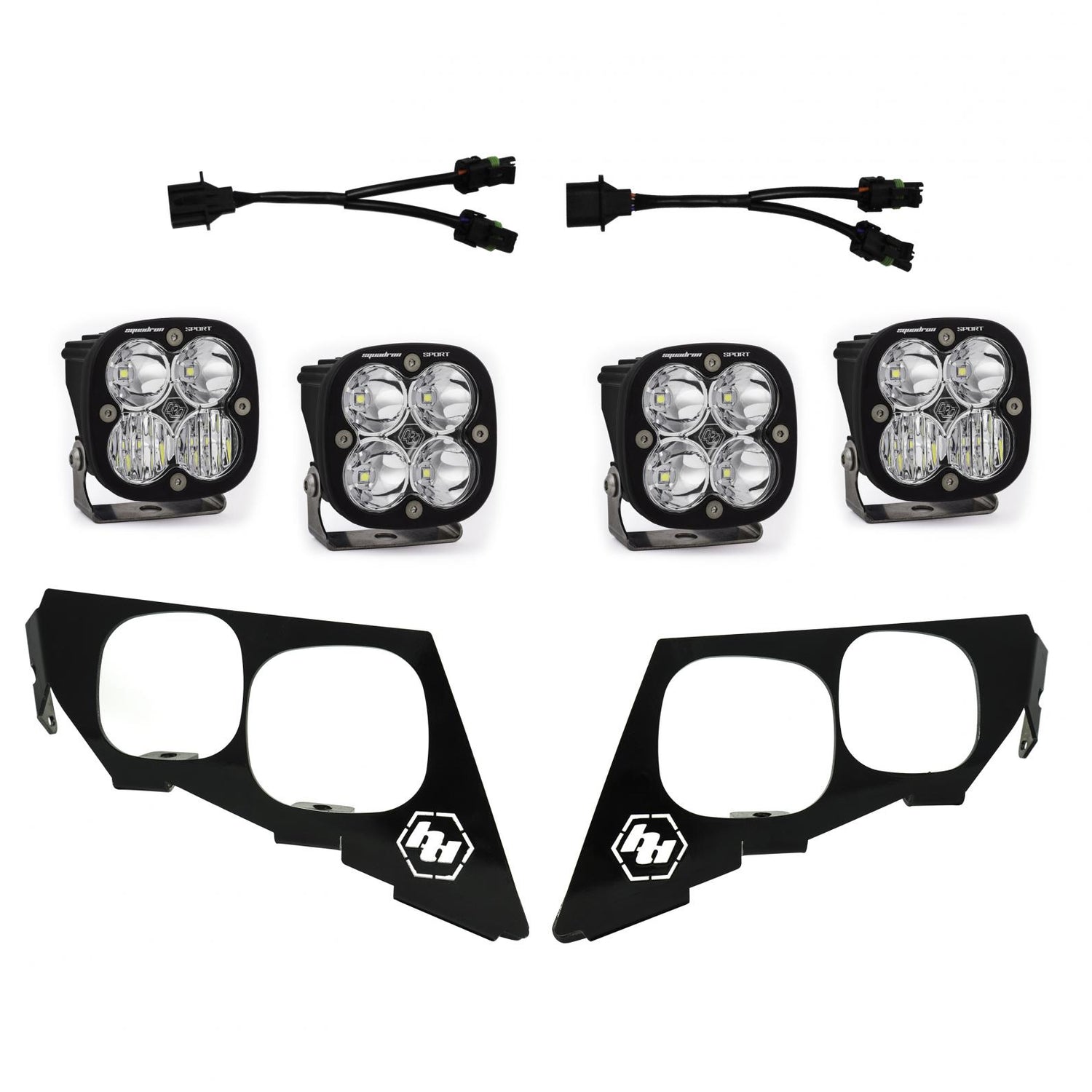 Squadron Sport Headlight Kit <br> 18-20 Textron / Arctic Cat Wildcat XX LTD