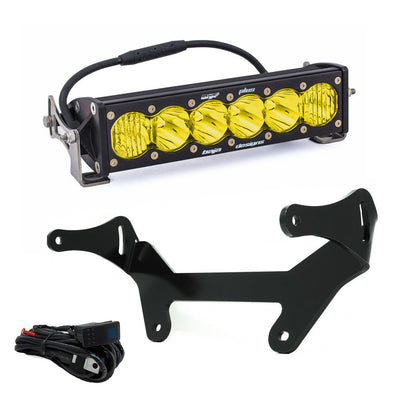 OnX6+ LED 10 Inch Shock Mount Light Bar Kit <br> 17-24 Can-Am Maverick X3 Turbo, Turbo R / RR