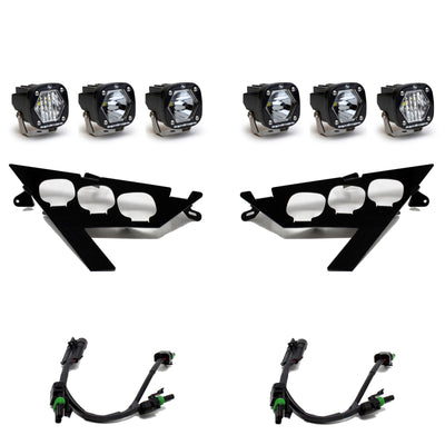 S1 Triple LED Headlight Kit <br> 20-25 Polaris Models