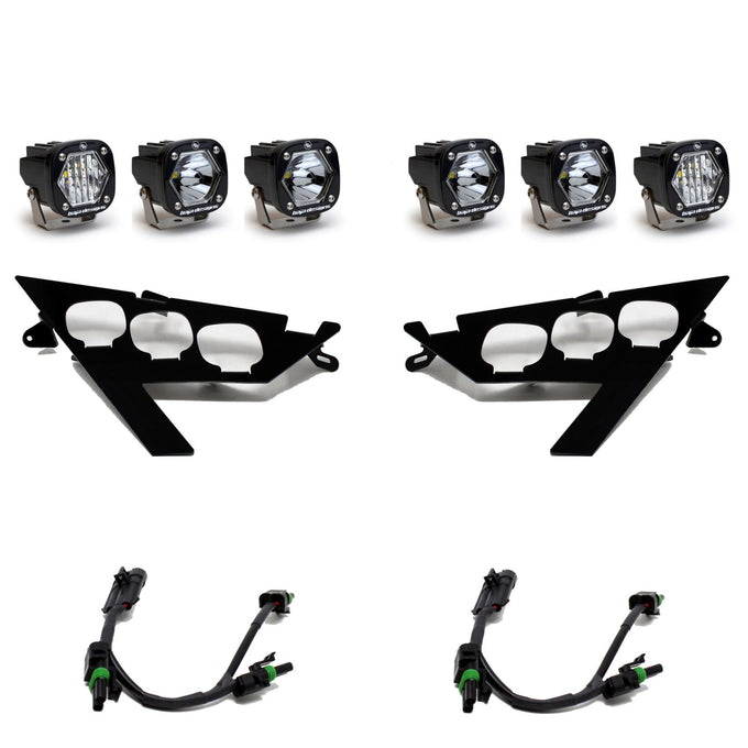 S1 Triple LED Headlight Kit <br> 20-25 Polaris Models