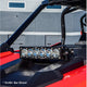 S8 10 Inch Hood Mount Light Bar Kit <br> 20-25 Polaris RZR PRO XP, Turbo R