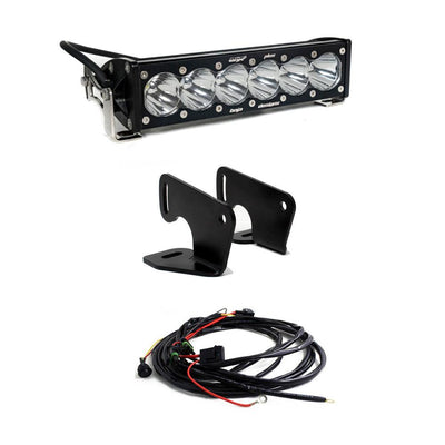 OnX6+ 10 Inch Hood Mount Light Bar Kit <br> 20-25 Polaris RZR PRO XP, Turbo R