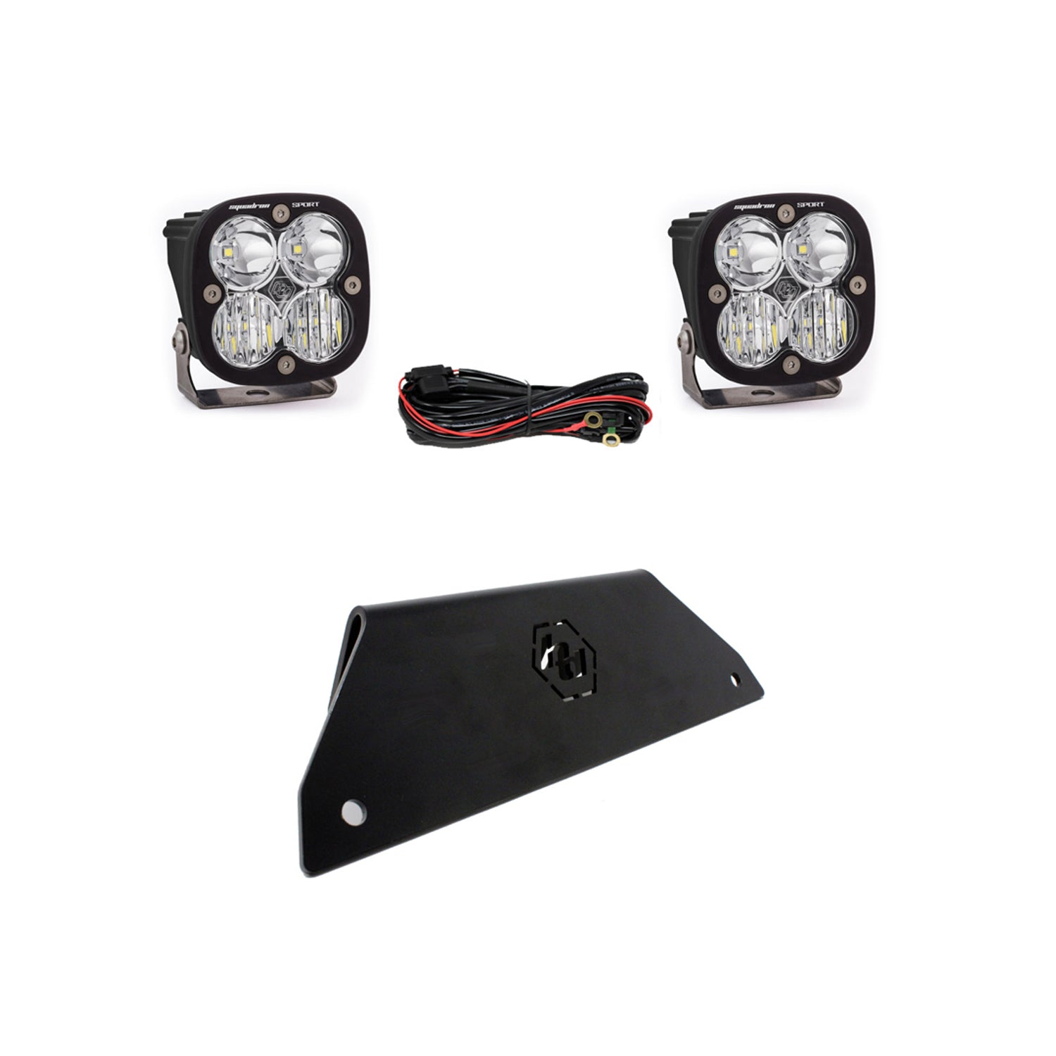 Squadron Sport Bumper Lower Mount Light Kit <br> 20-25 Polaris RZR PRO XP Series