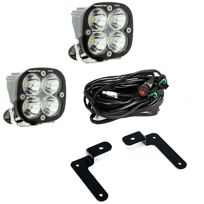 Squadron Pro A-Pillar Light Kit <br> 18-25 Jeep Wrangler / Gladiator