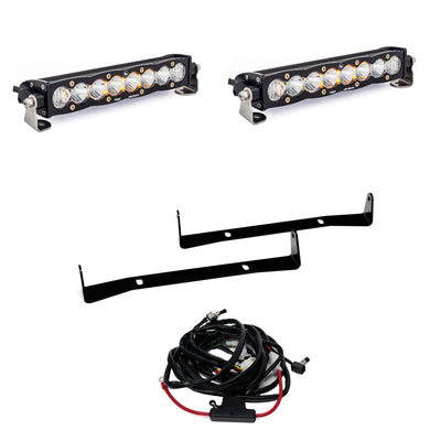 S8 Dual 10 Inch Grille Upper Light Kit <br> 14-18 Toyota 4Runner