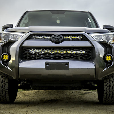 S8 Dual 10 Inch Grille Upper Light Kit <br> 14-18 Toyota 4Runner