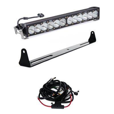 OnX6+ 20 Inch Bumper Light Bar Kit <br> 07-13 Chevy Silverado GMC Sierra 1500 2500 3500