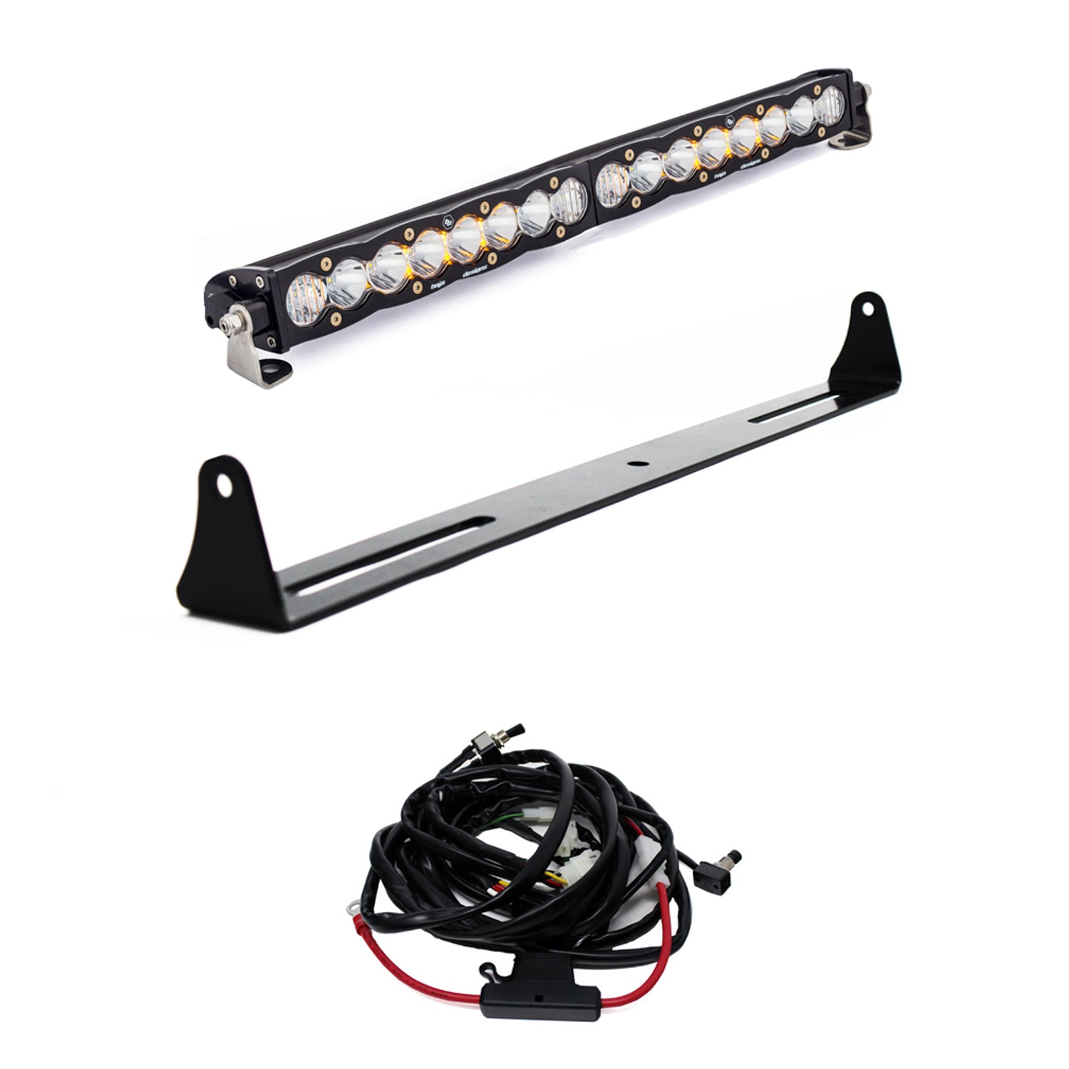 S8 20 Inch Bumper Light Bar Kit <br> 07-13 Chevy Silverado GMC Sierra 1500 2500 3500