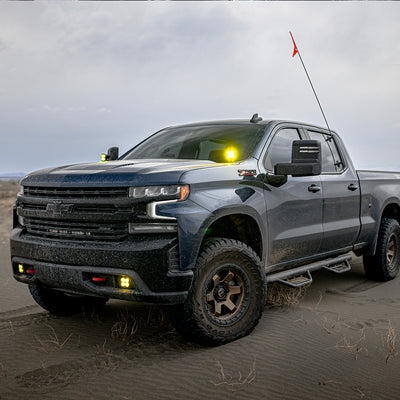 Squadron Sport Fog Pocket Light Kit <br> 19-22 Chevy Silverado 1500 2500 3500 HD