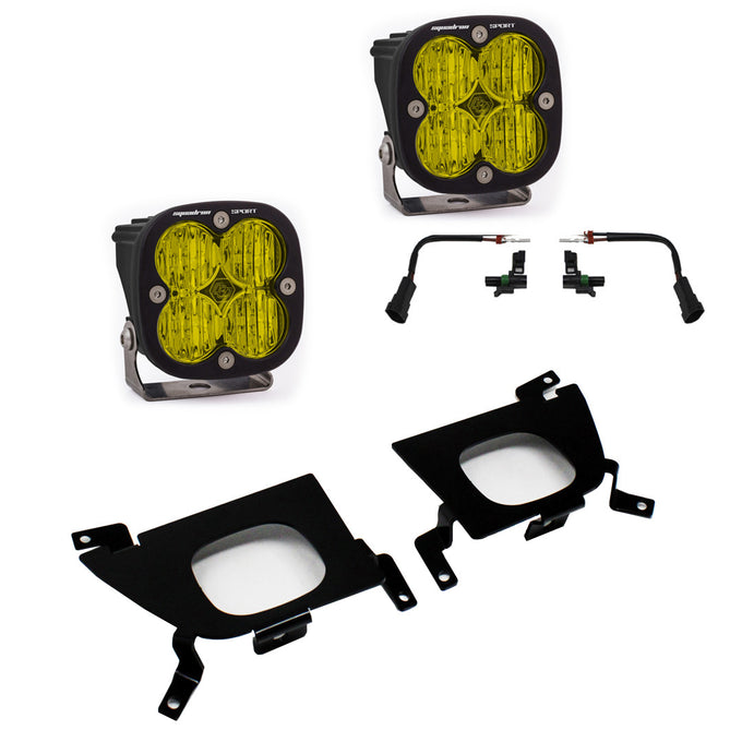 Squadron Sport Fog Pocket Light Kit <br> 19-22 Chevy Silverado 1500 2500 3500 HD