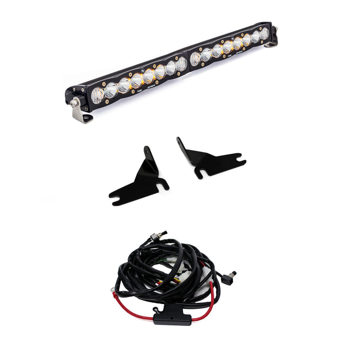 S8 20 Inch Grille Light Bar Kit <br> 19-21 Chevrolet Silverado 1500