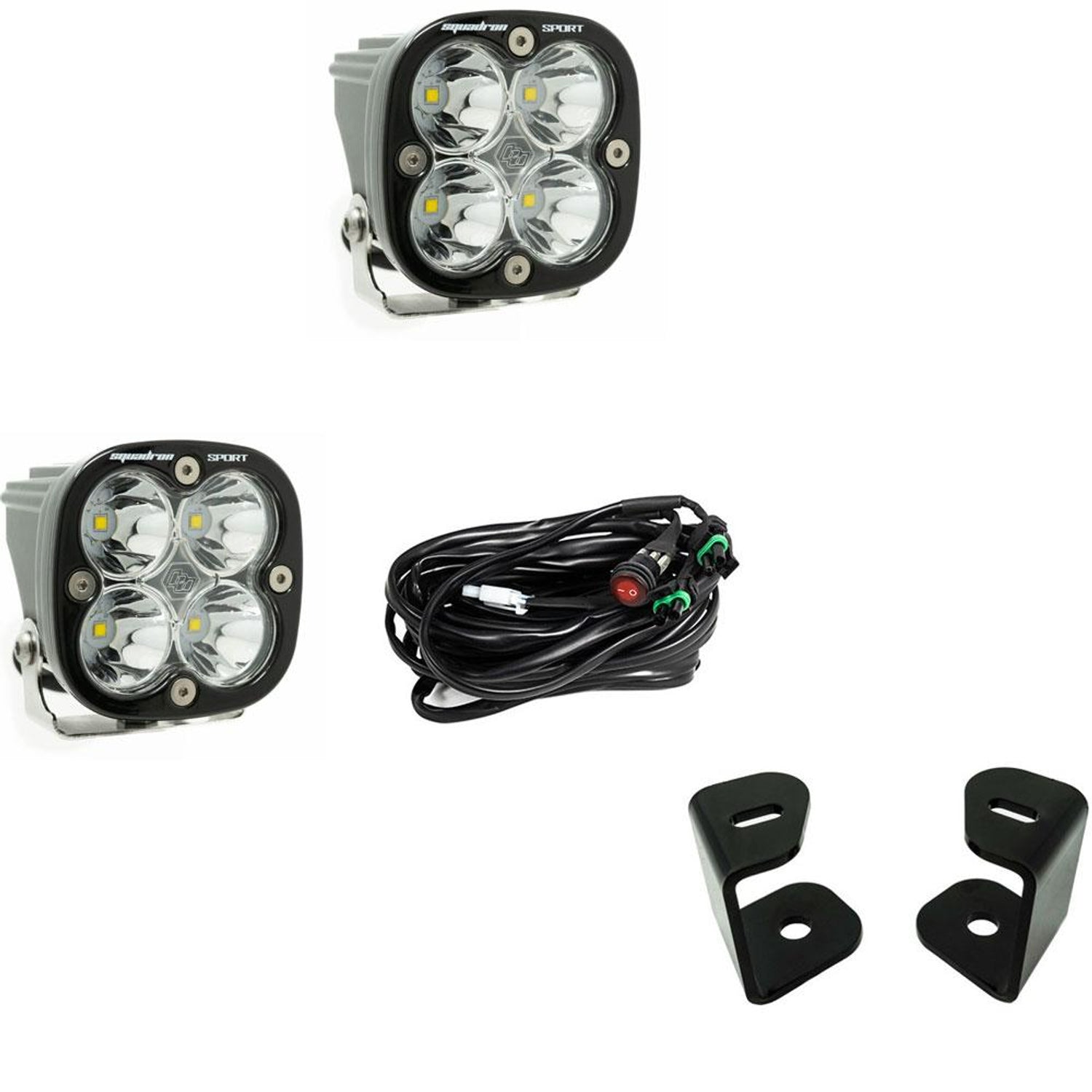 Squadron Sport A-Pillar Light Kit <br> 09-19 Dodge Ram 1500 Classic