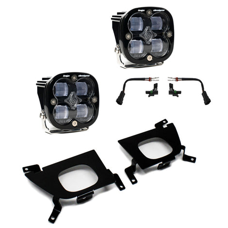 Squadron SAE Fog Pocket Light Kit <br> 19-22 Chevy Silverado 1500 2500 3500 HD