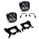 Squadron SAE Fog Pocket Light Kit <br> 19-22 Chevy Silverado 1500 2500 3500 HD