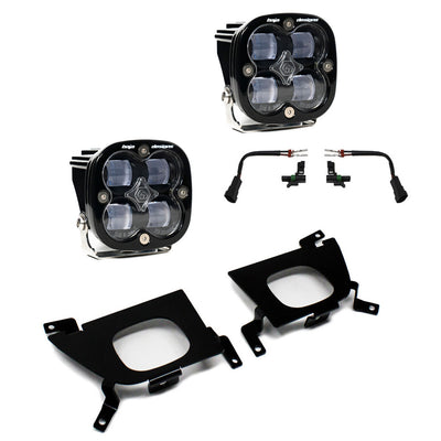 Squadron SAE Fog Pocket Light Kit <br> 19-22 Chevy Silverado 1500 2500 3500 HD