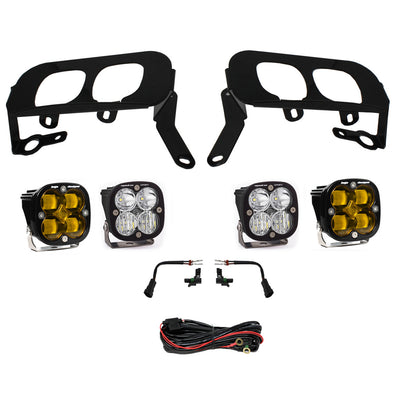 Squadron Sport/SAE Dual Fog Pocket Light Kit <br> 14-15 Chevrolet Silverado 1500