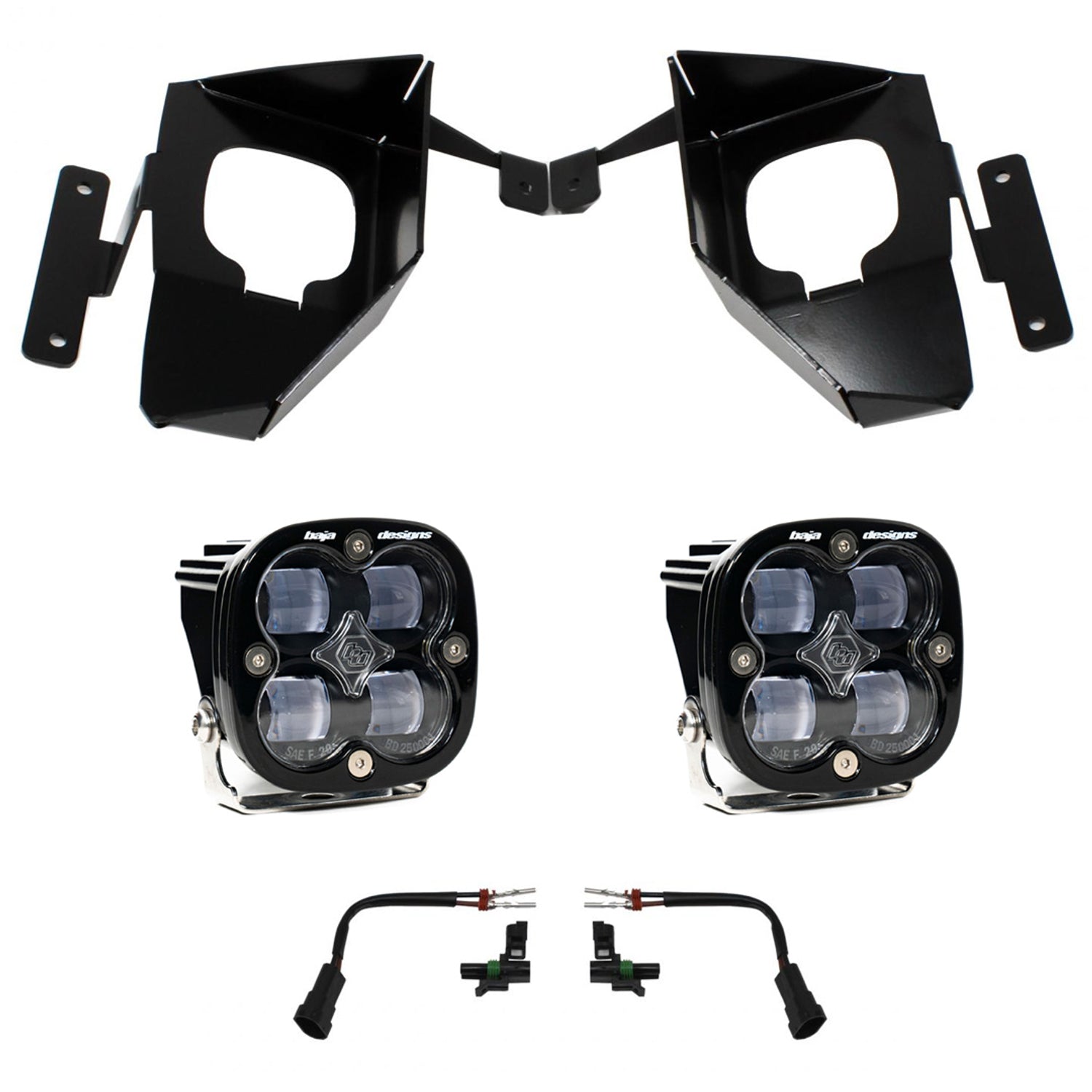 Squadron SAE Fog Pocket Light Kit <br> 16-18 Chevrolet Silverado 1500