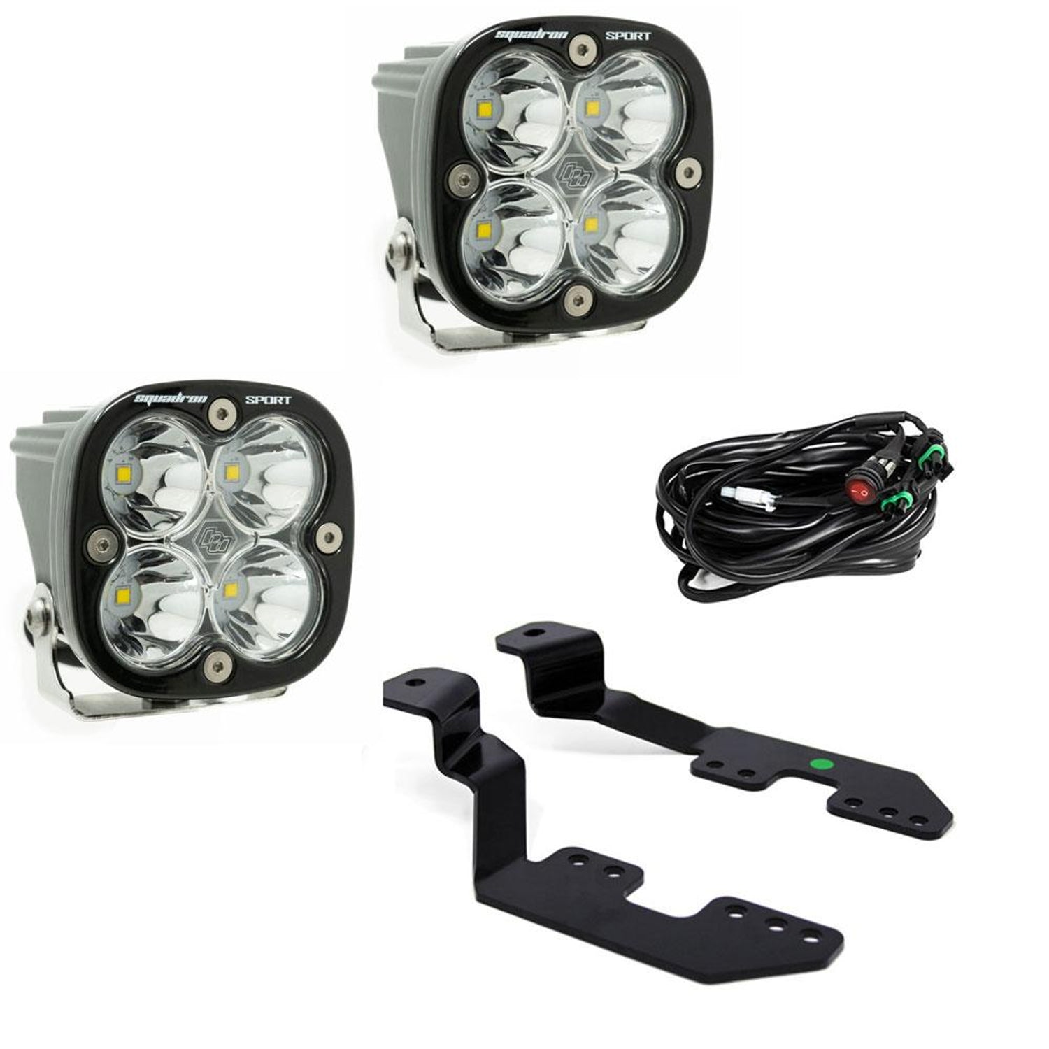 Squadron Sport A-Pillar Light Kit <br> 14-19 Chevy Silverado GMC Sierra 1500