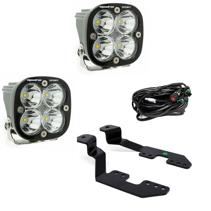 Squadron Sport A-Pillar Light Kit <br> 14-19 Chevy Silverado GMC Sierra 1500