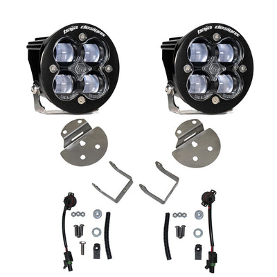 Squadron SAE Fog Pocket Light Kit <br> 15-19 Chevy Silverado GMC Sierra 2500 3500 HD