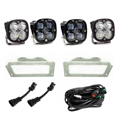 Squadron SAE Fog Pocket Light Kit <br> 09-18 Dodge Ram 1500 2500 3500