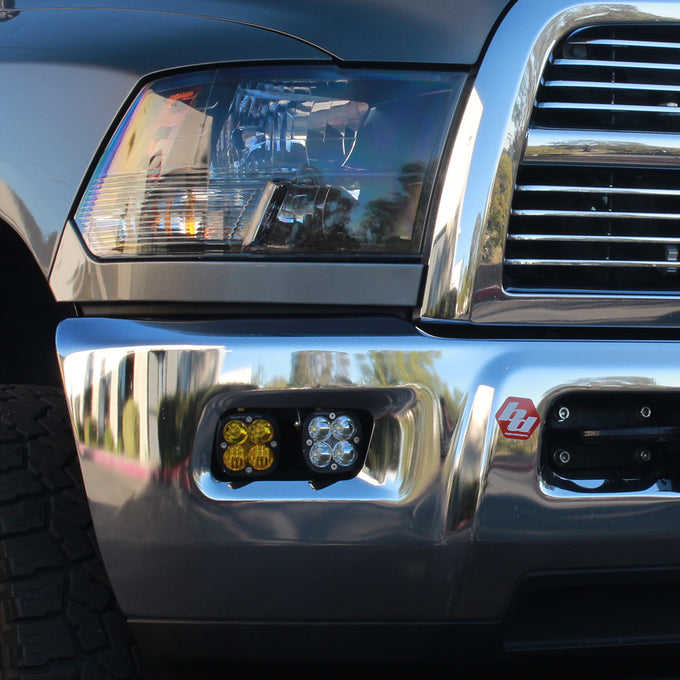 Squadron SAE Fog Pocket Light Kit <br> 09-18 Dodge Ram 1500 2500 3500
