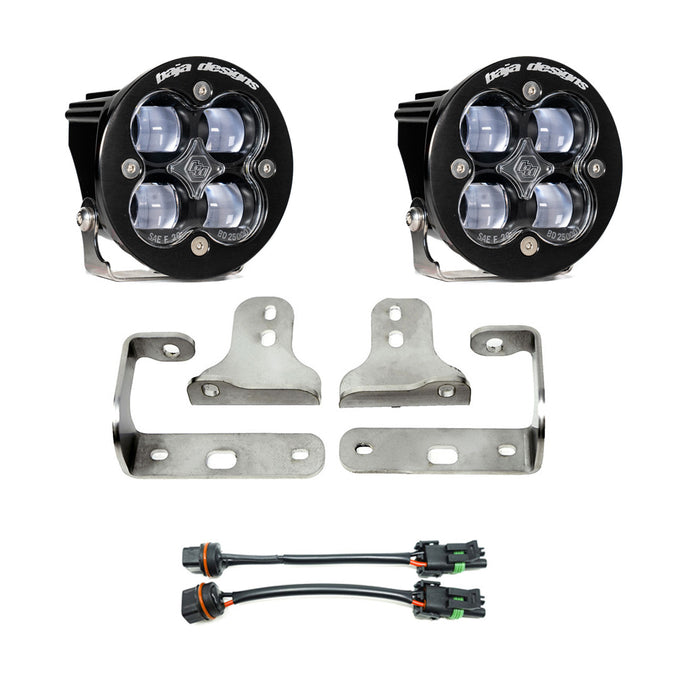 Squadron-R SAE Fog Pocket Light Kit <br> 18-25 Jeep Wrangler / Gladiator