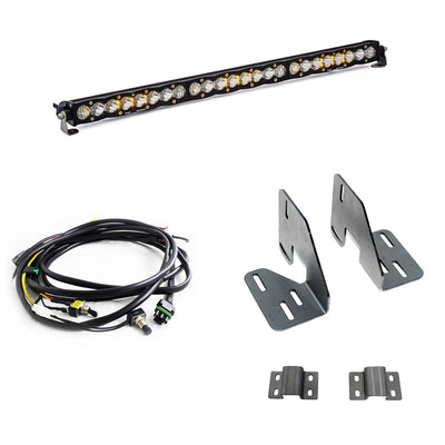 S8 30 Inch Grille Light Bar Kit <br> 18-19 GMC Sierra 2500 3500 HD