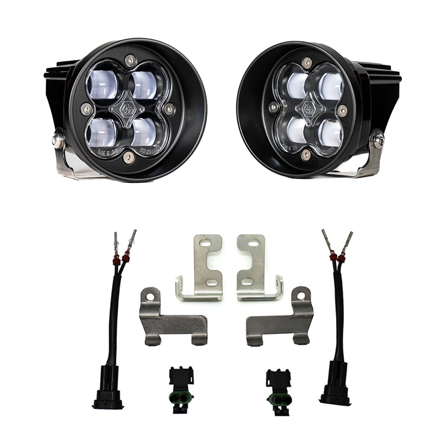 Squadron-R SAE Fog Pocket Light Kit <br> 10-24 Toyota 4Runner Tacoma Tundra