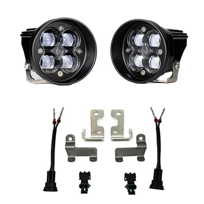 Squadron-R SAE Fog Pocket Light Kit <br> 10-24 Toyota 4Runner Tacoma Tundra