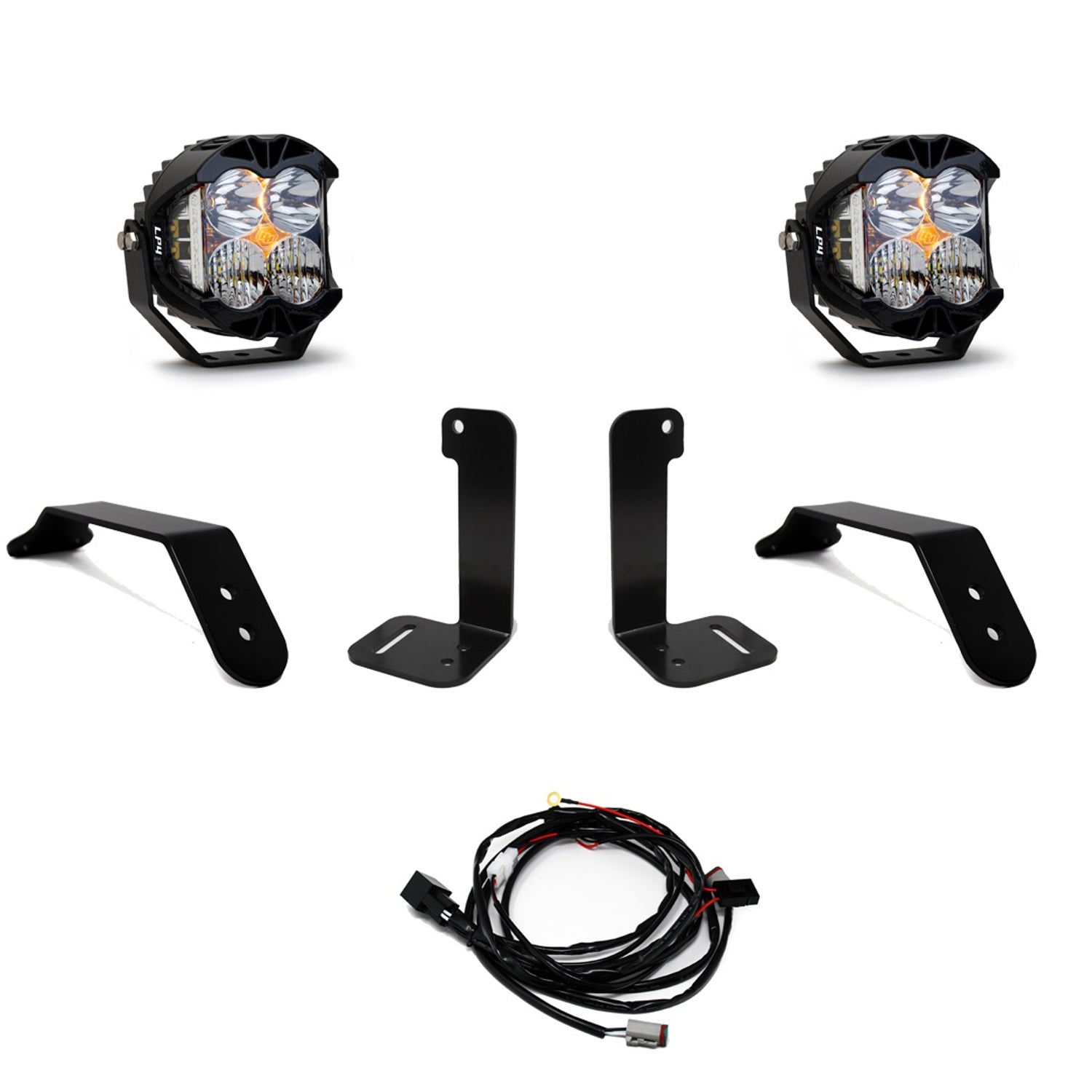 LP4 Pro Bumper Light Kit <br> 18-25 Jeep Wrangler / Gladiator