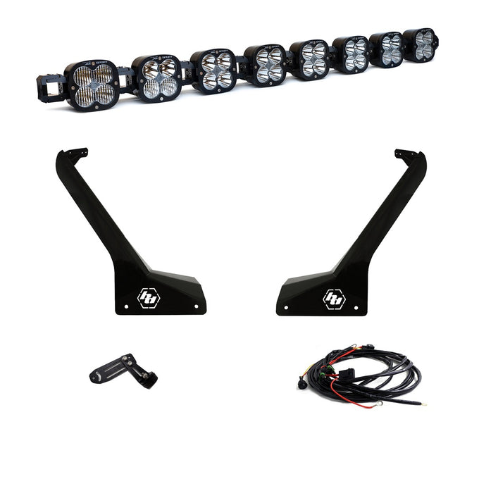 8XL Linkable Roof Mount Light Kit <br> 18-26 Jeep Wrangler, Gladiator