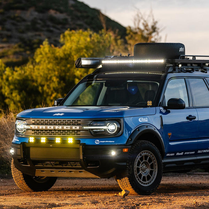 S1 Fog Pocket Light Kit <br> 21-25 Ford Bronco Sport